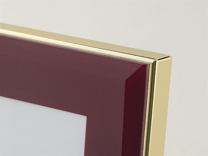 Tina Glass Frame 13x18 cm Claret Red