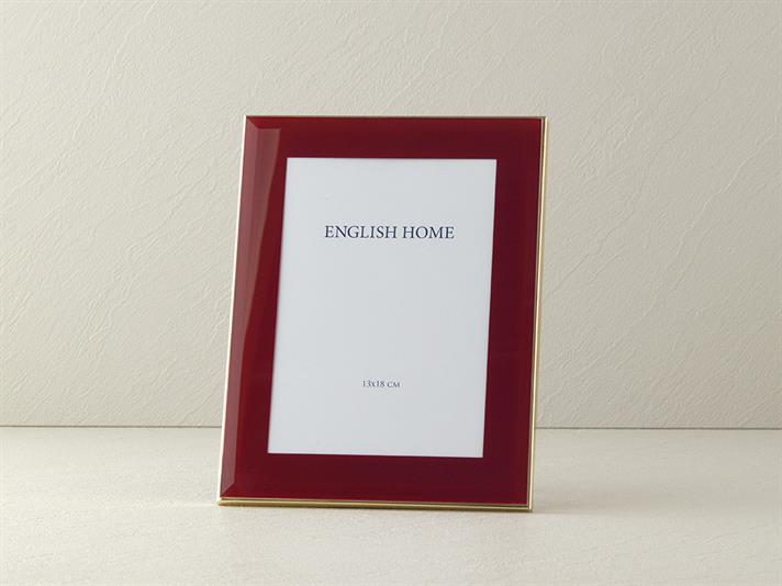 Tina Glass Frame 13x18 cm Claret Red