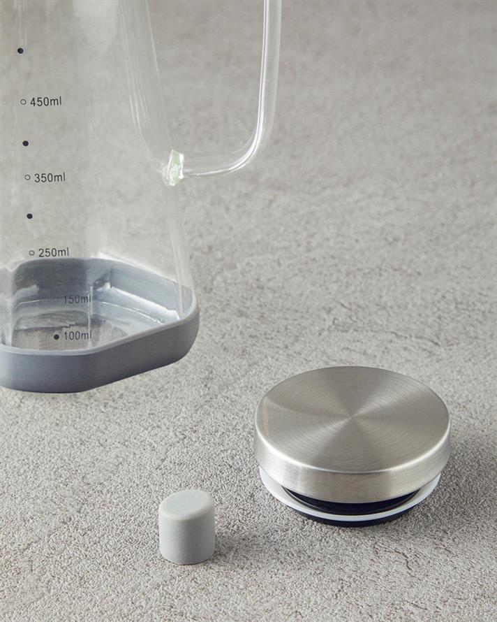 Tinna Borosilicat Recipient Pentru Ulei 550 Ml Transparent