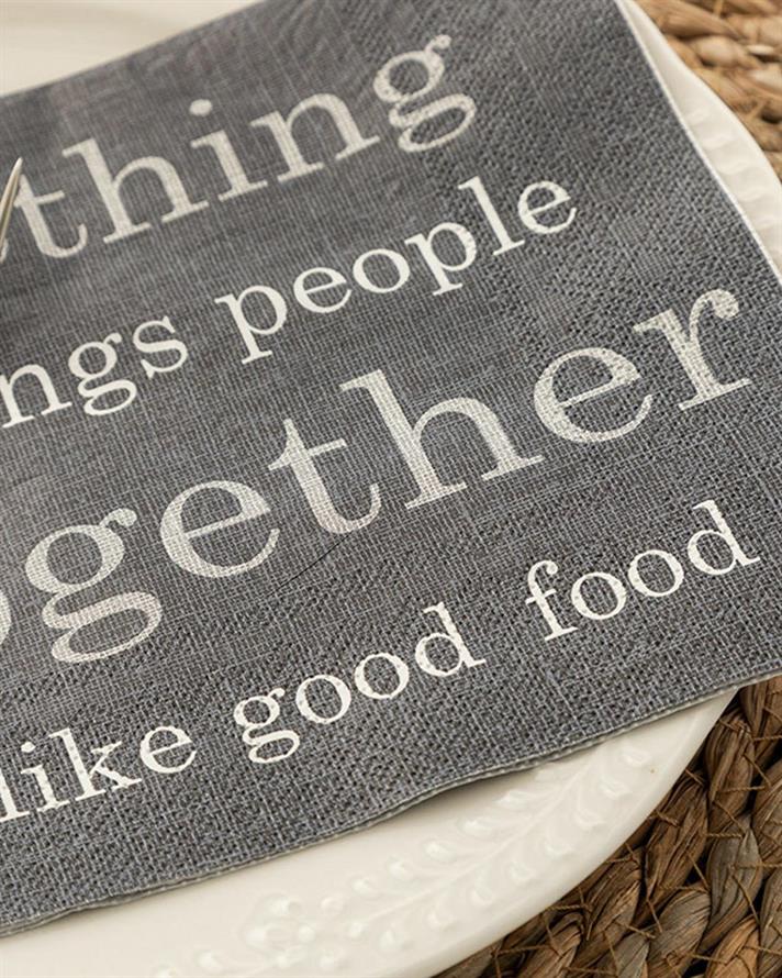 Together Paper Tissue Napkin 33x33 cm Dark Blue