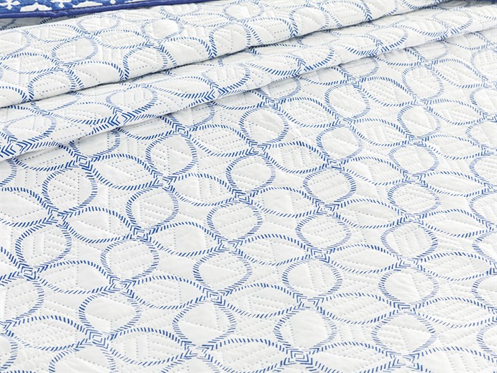 Trace Double Person  CUVERTURĂ MULTIFUNC 200x220 cm Dark Blue