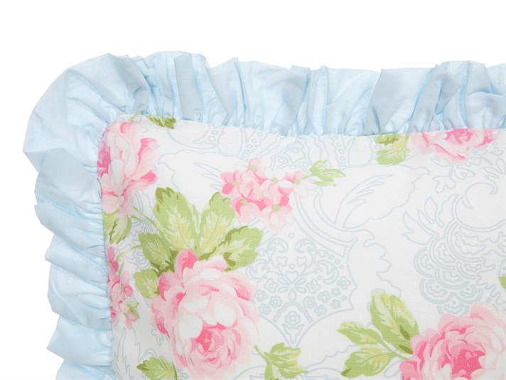 Trandafir de mână Cu Bumbac Cu 2 Piese Față De Pernă 50x70 cm Roz