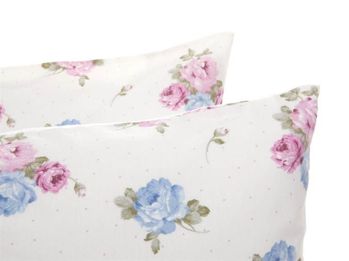 Trandafir dulce Flanelă Double Set Lenjerie De Pat 200x220 cm Roz