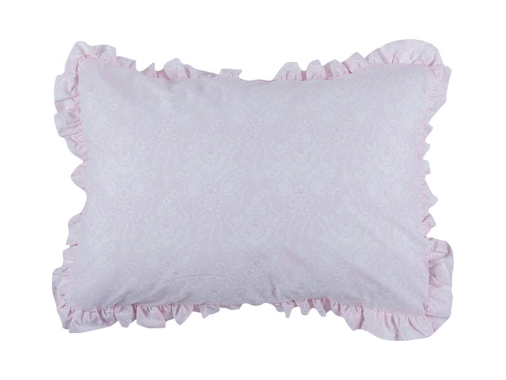 Trandafir elegant Cu Bumbac Cu 2 Piese Față De Pernă 50x70 cm Roz