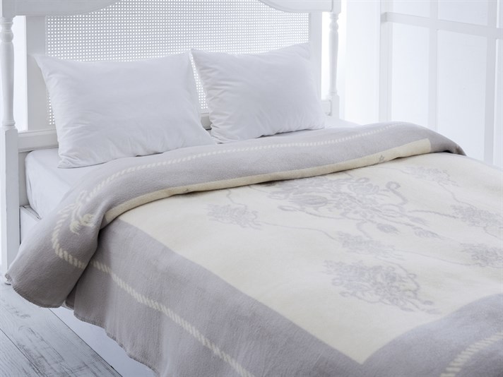 Trandafir elegant Cottony For One Person  PĂTURĂ 150x200 cm Stone Color