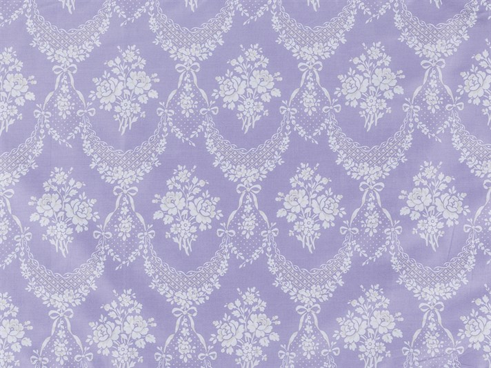 Trandafir frumos Bumbac Satinat Cu 2 Piese Față De Pernă 50x70 cm Lila