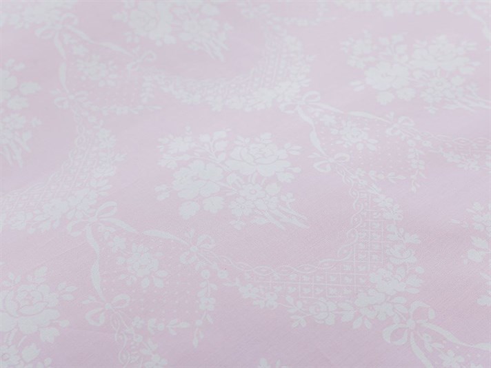 Trandafir frumos Bumbac Satinat Single Lenjerie De Pat 160x220 cm Roz