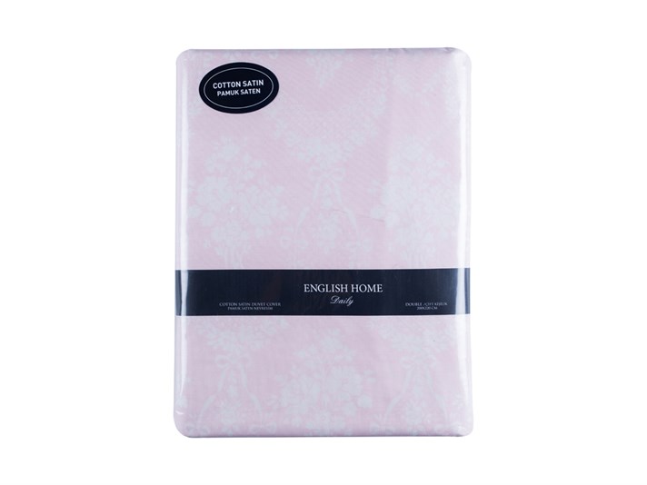 Trandafir frumos Bumbac Satinat Double Lenjerie De Pat 200x220 cm Roz