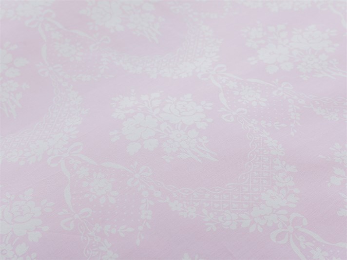 Trandafir frumos Bumbac Satinat Double Lenjerie De Pat 200x220 cm Roz