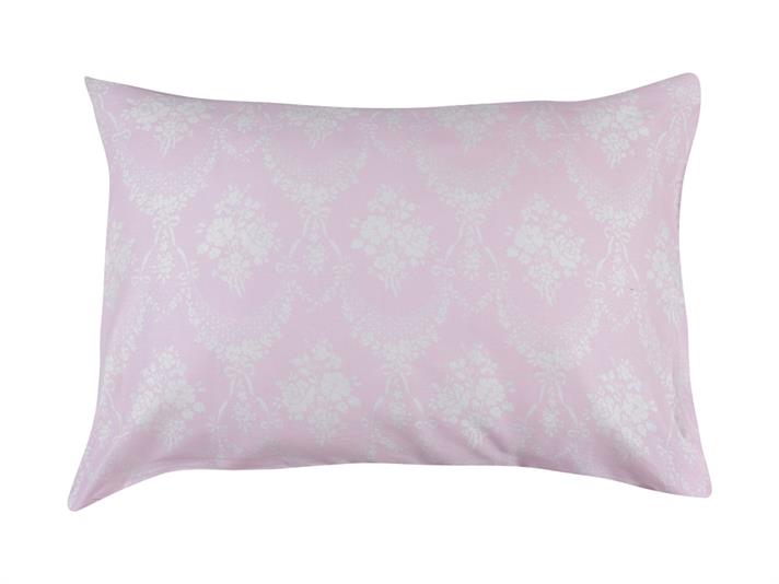 Trandafir frumos Bumbac Satinat Cu 2 Piese Față De Pernă 50x70 cm Roz