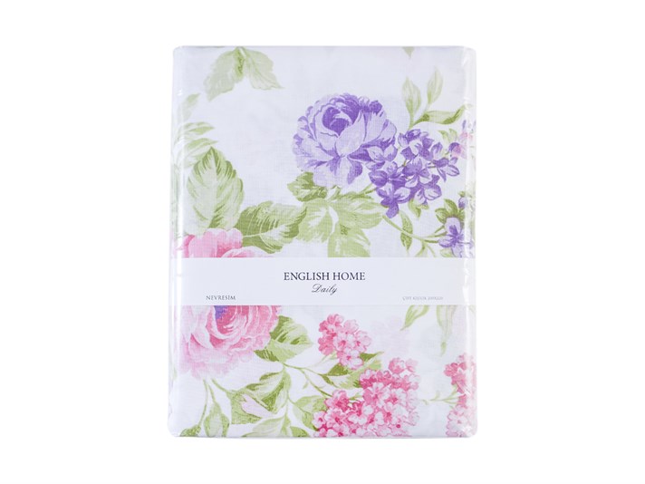 Trandafir și liliac Cu Bumbac Single Lenjerie De Pat 160x220 cm Lila