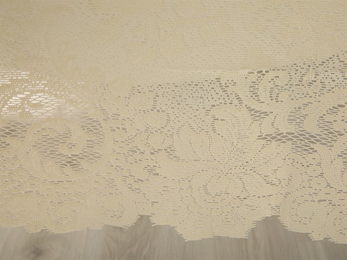 Trandafir mare  Vinil Față de Masă 152x228 cm Fildeş