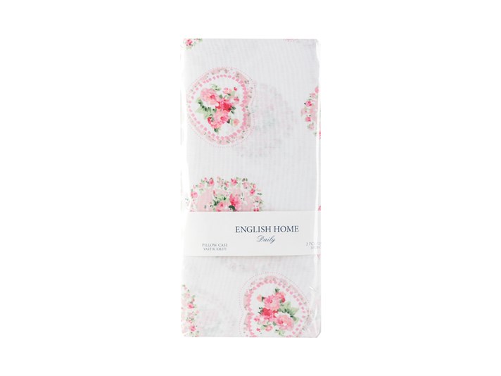 Trandafir pasiune Cottony Set 2  FAȚĂ DE PERNĂ 50x70 cm Pink