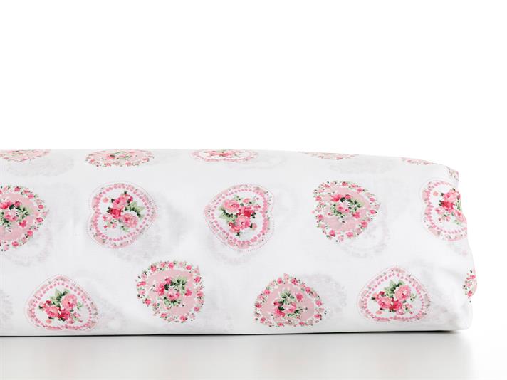 Trandafir pasiune Cu Bumbac Double Lenjerie De Pat 200x220 cm Roz