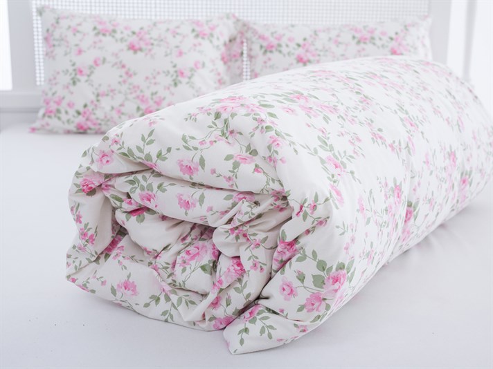 Trandafir sălbatic Cu Bumbac Single Lenjerie De Pat 160x220 cm Roz