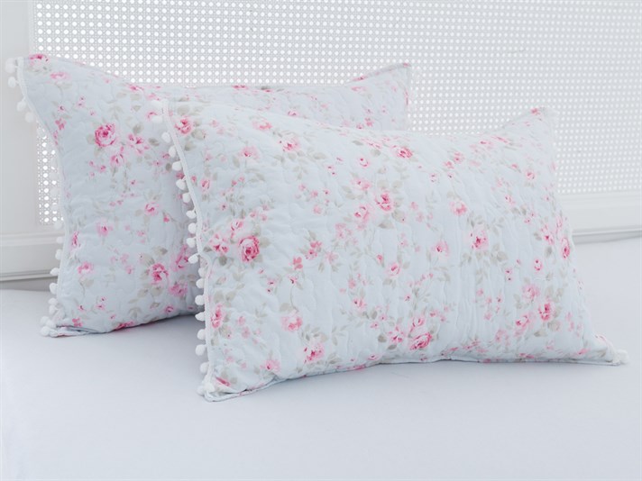 Trandafir sălbatic  Microfibră Pentru o persoana  SET CUVERTURĂ DE PAT 160x240 cm Roz