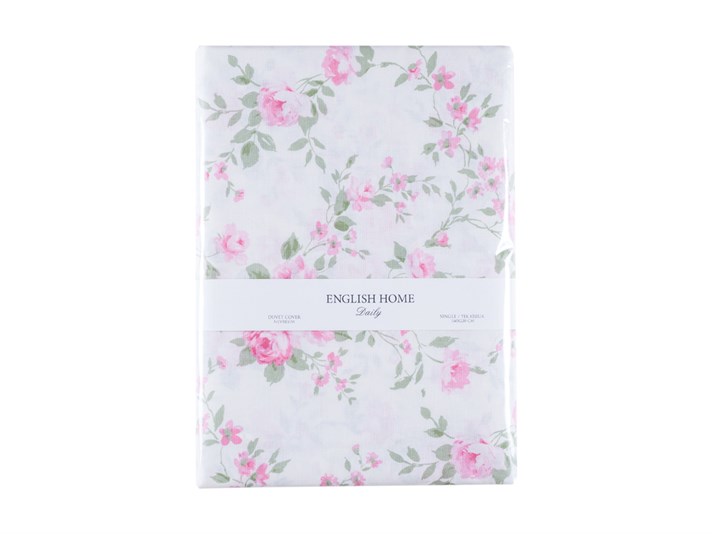 Trandafir sălbatic Cu Bumbac Single Lenjerie De Pat 160x220 cm Roz