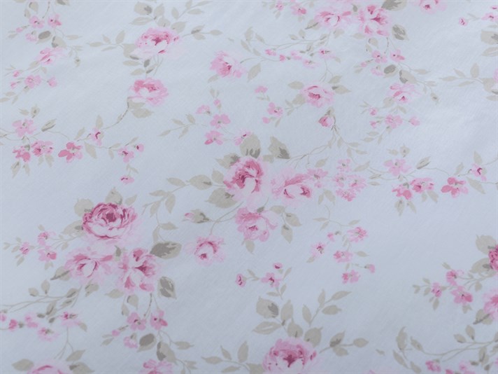 Trandafir sălbatic Cu Bumbac Double Lenjerie De Pat 200x220 cm Albastru