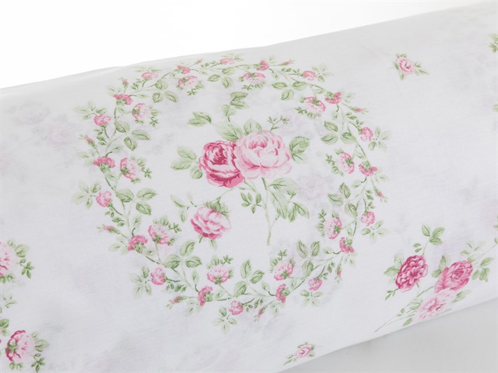 Trandafir zdrobit Cu Bumbac Single Lenjerie De Pat 160x220 cm Roz