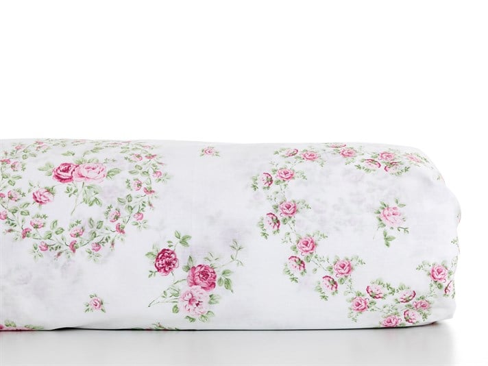 Trandafir zdrobit Cu Bumbac Single Lenjerie De Pat 160x220 cm Roz