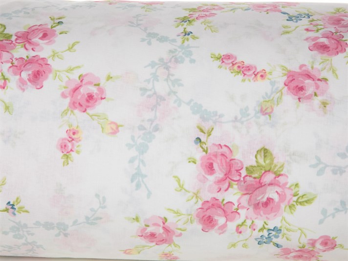 Trandafiri esențiali Cu Bumbac Double Lenjerie De Pat 200x220 cm Roz