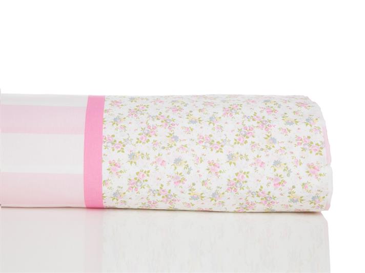 Trandafiri fanteziste Cu Bumbac Double Lenjerie De Pat 200x220 cm Roz
