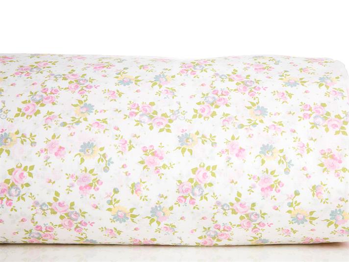 Trandafiri fanteziste Cu Bumbac Double Lenjerie De Pat 200x220 cm Roz