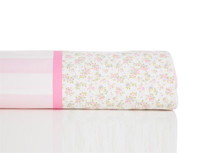 Trandafiri fanteziste Cu Bumbac Single Lenjerie De Pat 160x220 cm Roz