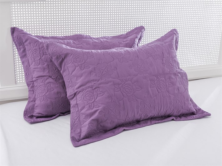 trandafiriu  Microfibră For One Person  SET CUVERTURĂ DE PA 160x240 cm Violet.