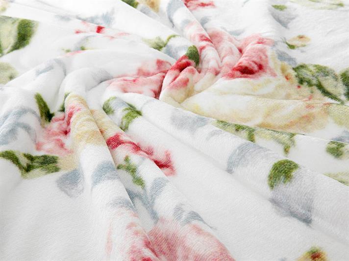 Trandafirul de toamnă  Ultrasoft Double Person  PĂTURĂ 200x220 cm Claret Red