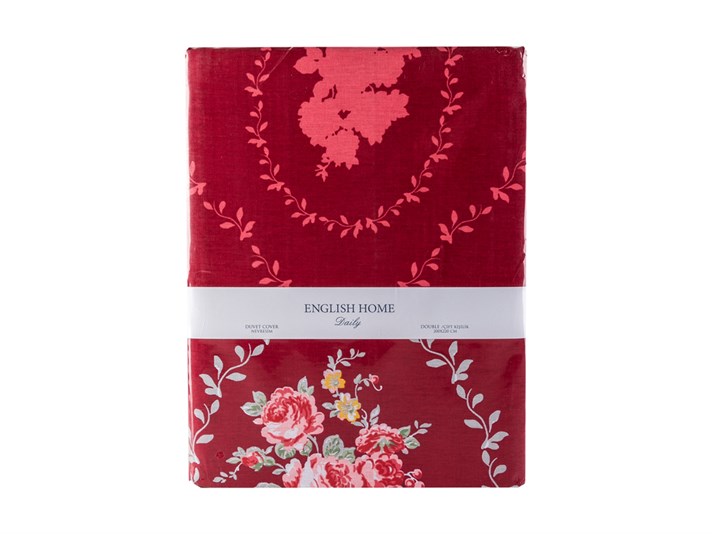 Trandafirul maiestuos Cu Bumbac Double Lenjerie De Pat 200x220 cm Roșu