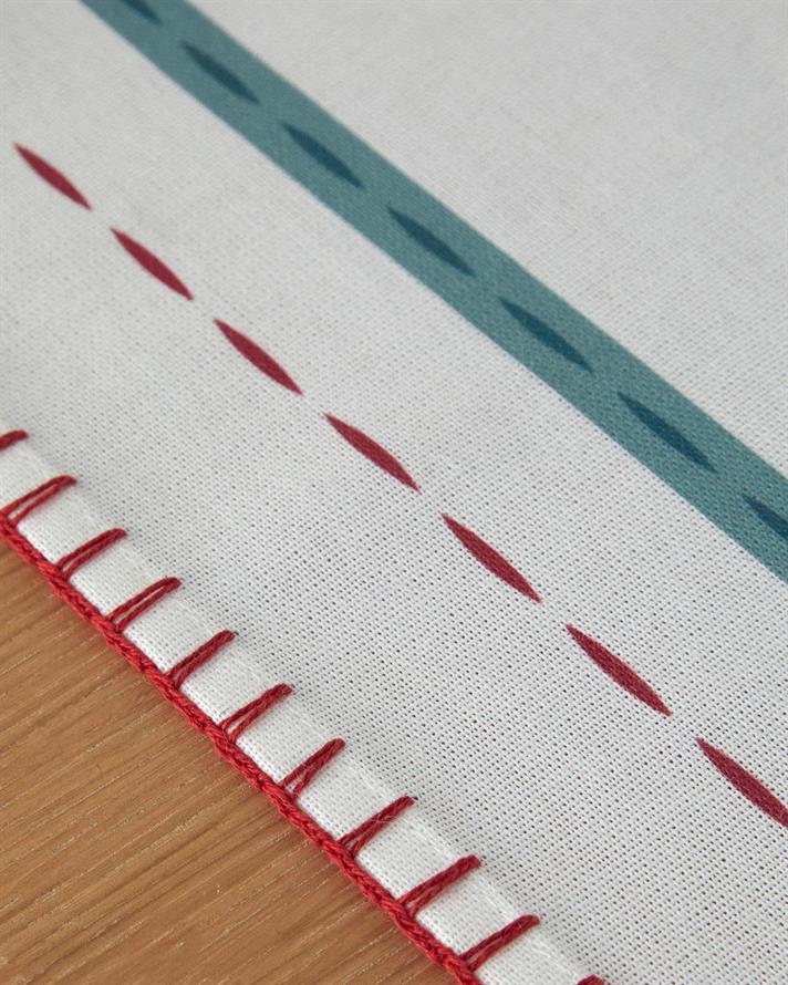 Cotton Runner 40x150 cm White