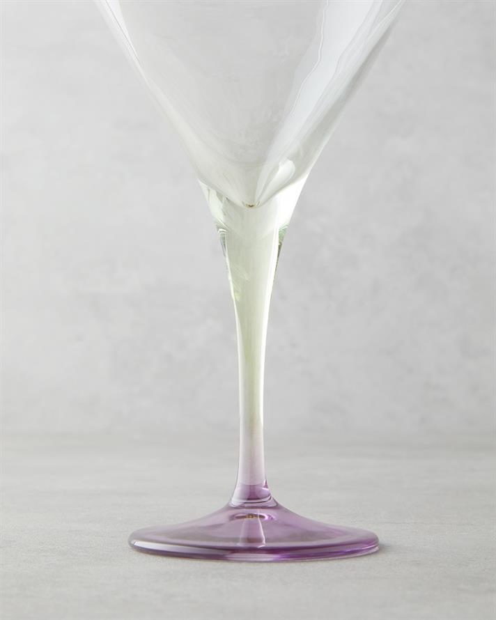 Tropical Sticlă Cu 2 Piese Cană 250 ml Verde-Violet