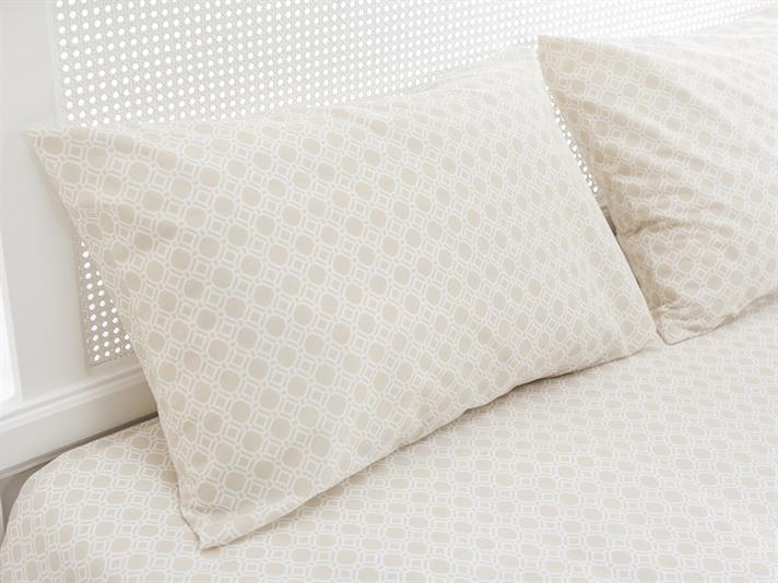 Tudor Ușor De Călcat Single Set Lenjerie De Pat 160x220 cm Bej