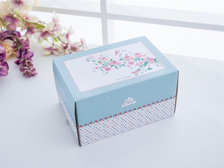 Tulip Bone China Butter Holder . .