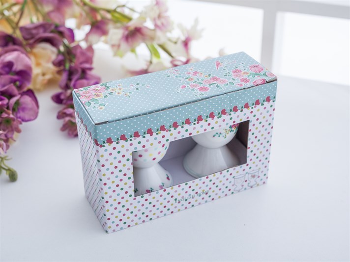Tulip Bone China 2 pcs Egg Cup . .