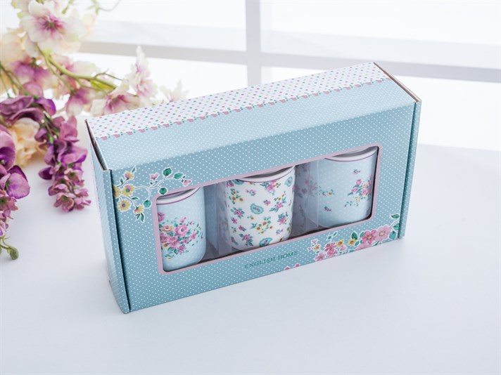 Tulip Bone China 3 pcs Cruet . .