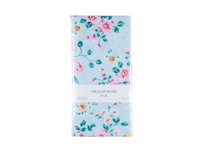 Tulip Cu Bumbac Cu 2 Piese Față De Pernă 50x70 cm Roz