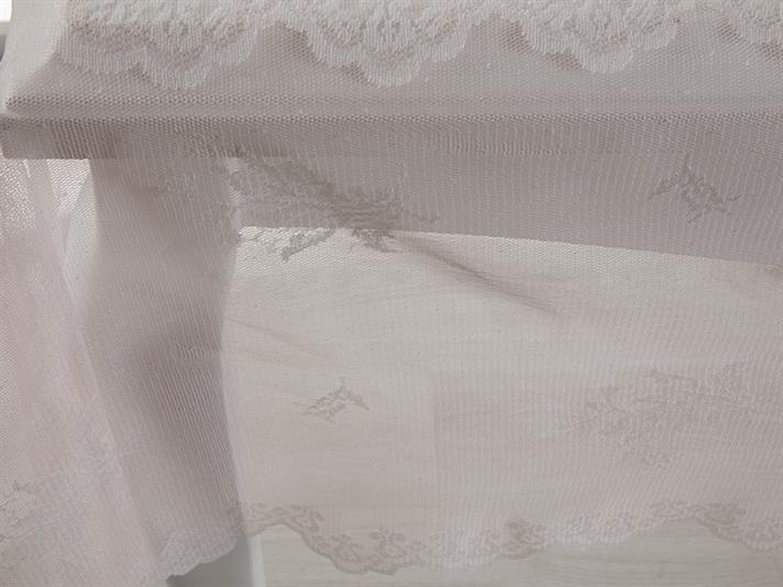 Tulip  Împletitură Față de Masă 150x220 cm Beige-Pink