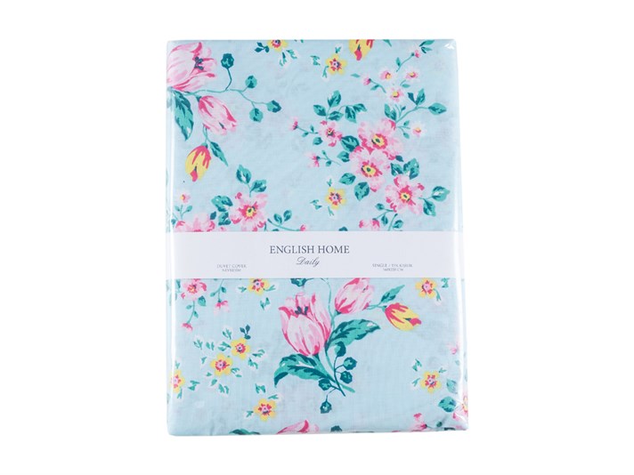 Tulip Cu Bumbac Single Lenjerie De Pat 160x220 cm Roz