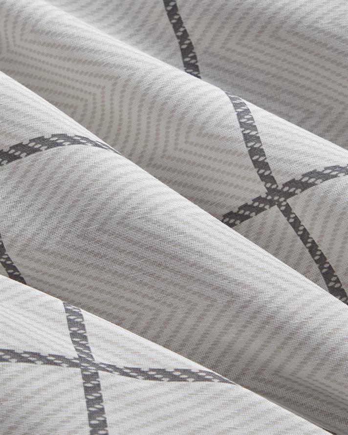 Ușor De Călcat Double Set Lenjerie De Pat 200x220 cm Gri