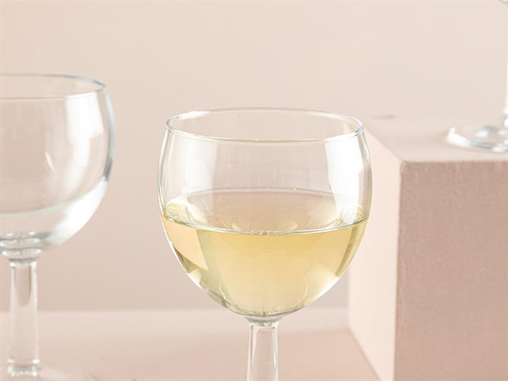 Set 3 Pahare de vin, Unique, sticlă, 195 ml, transparent