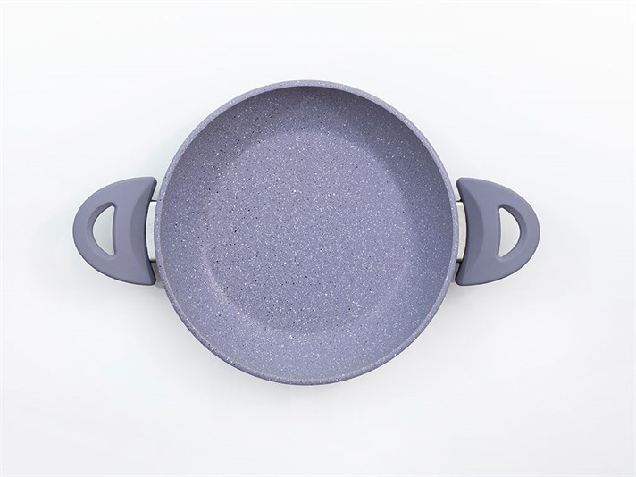 Urbann Granite Single Shallow Frying Pan 20 cm Dark Purple