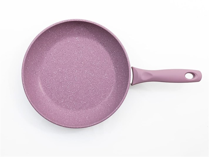 Urbann Granite Single Fry Pan 22 cm DarkPink