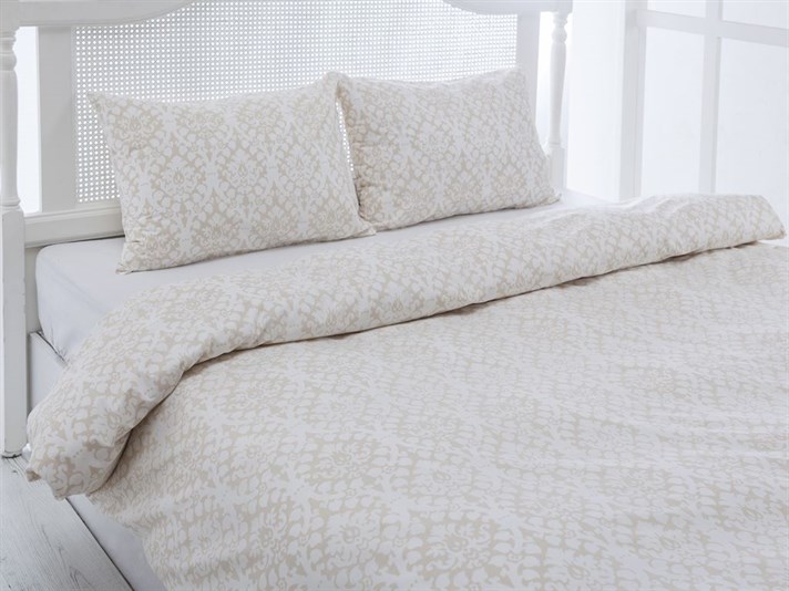 vâlvătaie Cu Bumbac Single Lenjerie De Pat 160x220 cm Culoarea Pietrei