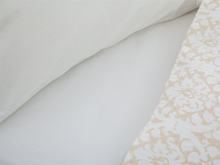 vâlvătaie  Cu imprimeu For One Person  SET CUVERTURĂ 150x220 cm Beige