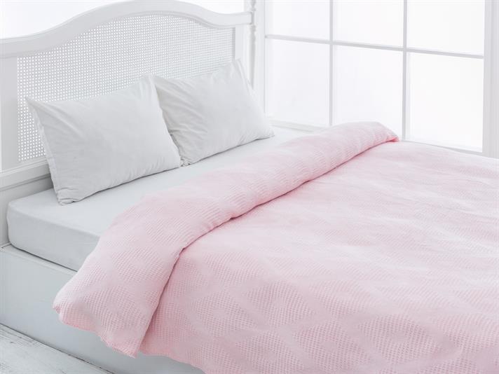 vafelă Cottony Double Person  PĂTURĂ 200x220 cm Pink
