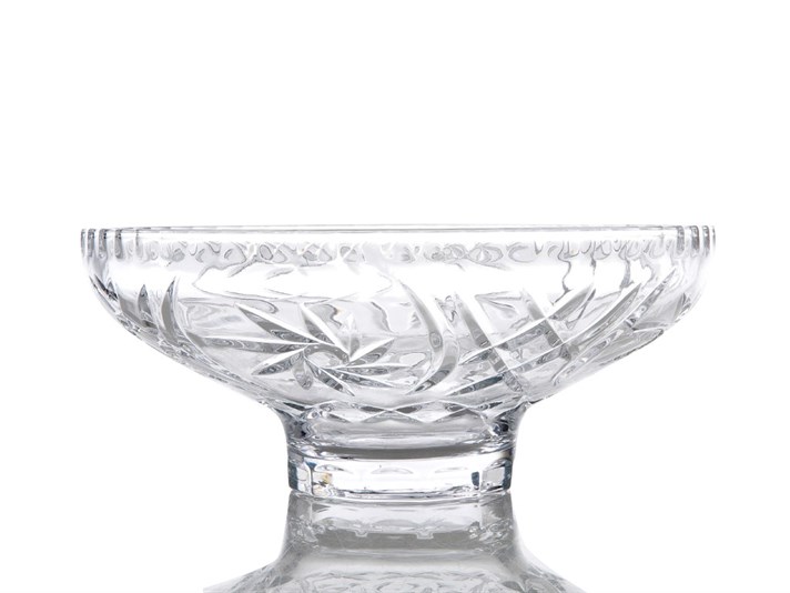 Valda Glass With Legs Serving Ware 30 cm Transparent