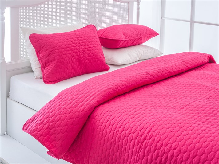 Valda Cottony Pentru o persoana  SET CUVERTURĂ DE PAT 160x240 cm Fuschia