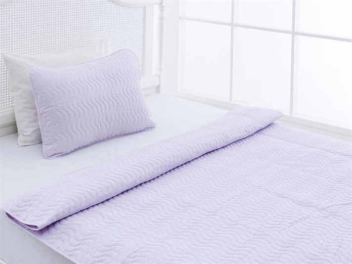 Valda Cottony Pentru o persoana  SET CUVERTURĂ DE PAT 160x240 cm Liliac.